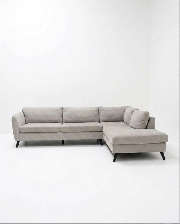 Saturday | 4 sits med schäslong | Alex Beige
